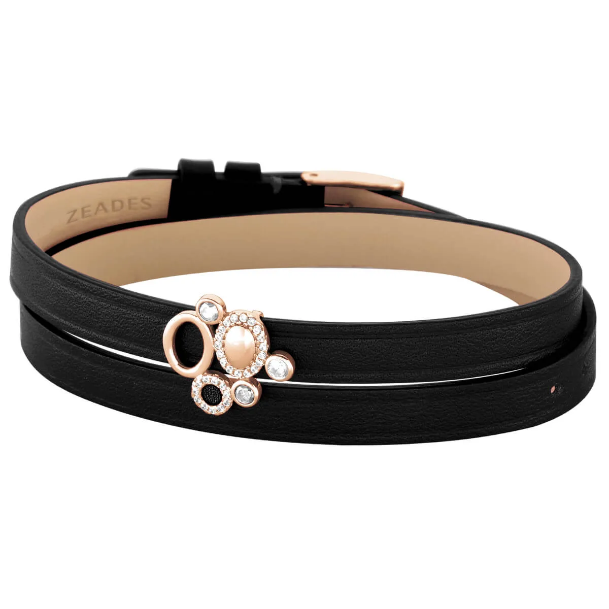 2 in 1, Choker & Bracelet GALETS 8DT Black RO