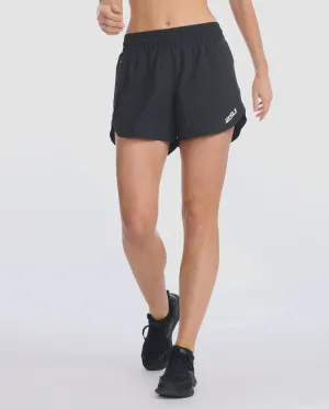 2XU Womens Aspire 5 inch Shorts - Black/White