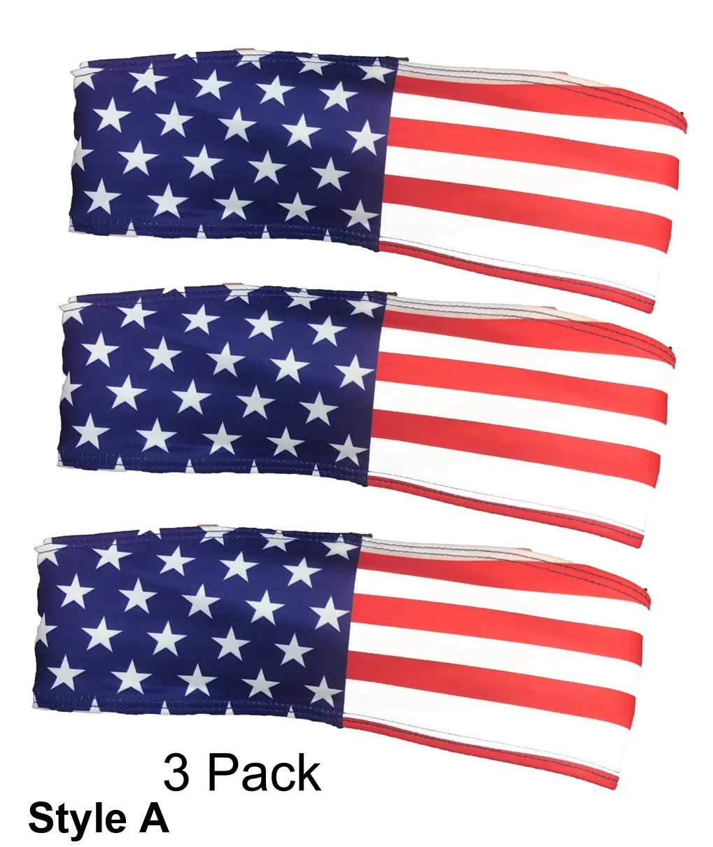 American Flag Headband - Stylish and Patriotic Head Wrap