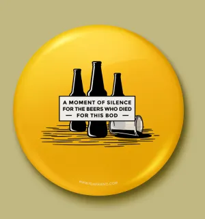 Beer Love Button Badge