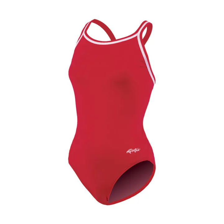 Dolfin Solid Polyester 1 Piece