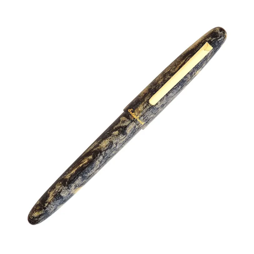 Esterbrook Estie Gold Rush Prospector Black Rollerball Pen