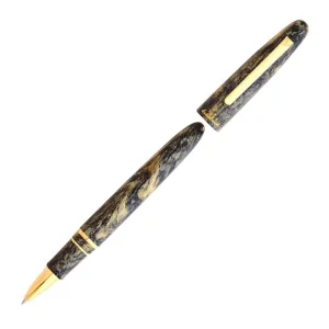 Esterbrook Estie Gold Rush Prospector Black Rollerball Pen