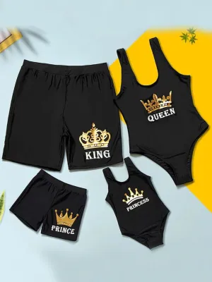 Family Style The Royals Matching Swimsuits