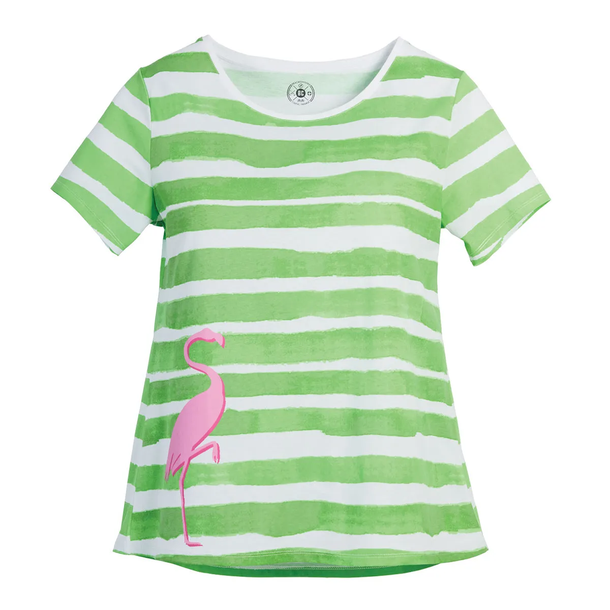 Flamingo Stripe T-Shirt