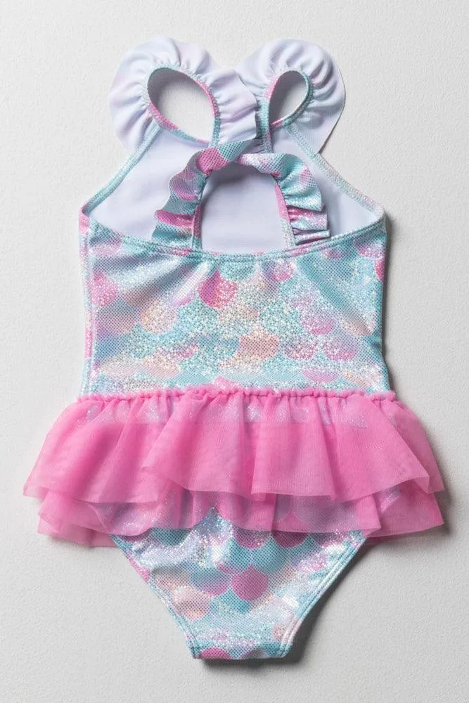 Foil Tutu Swimsuit Multi