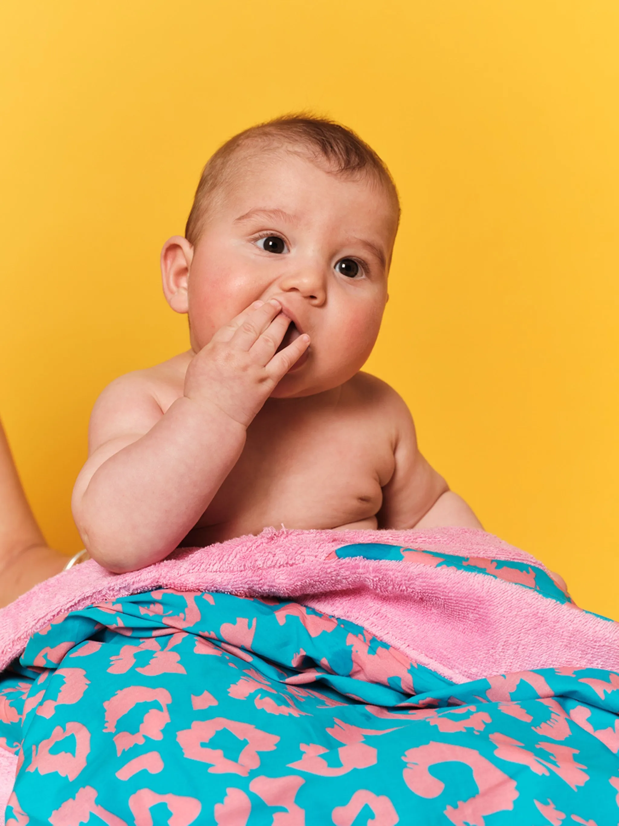 Funky Leopard | Baby Towel