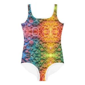 Kids Swimsuit Micro-Rainbow