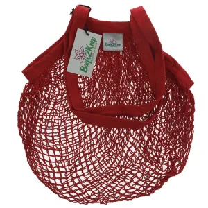 Nf342 Cotton String Bag Red