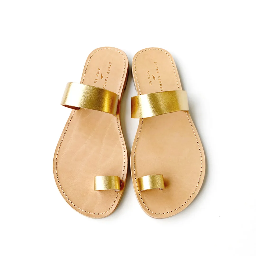 NOAH SANDALS ANTIQUE GOLD