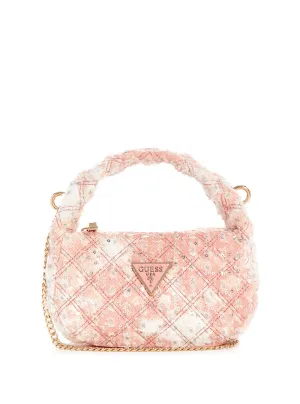 Pink Rianee Mini Hobo Bag