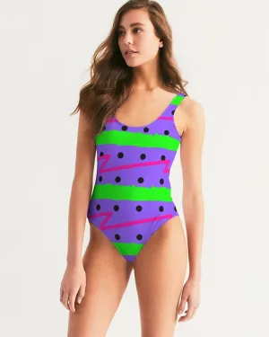 Purple Lime Daze Swimsuit