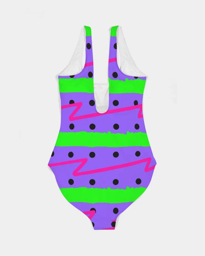 Purple Lime Daze Swimsuit