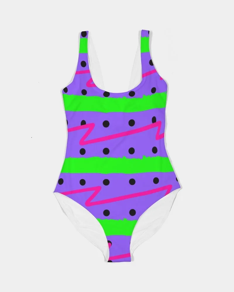 Purple Lime Daze Swimsuit