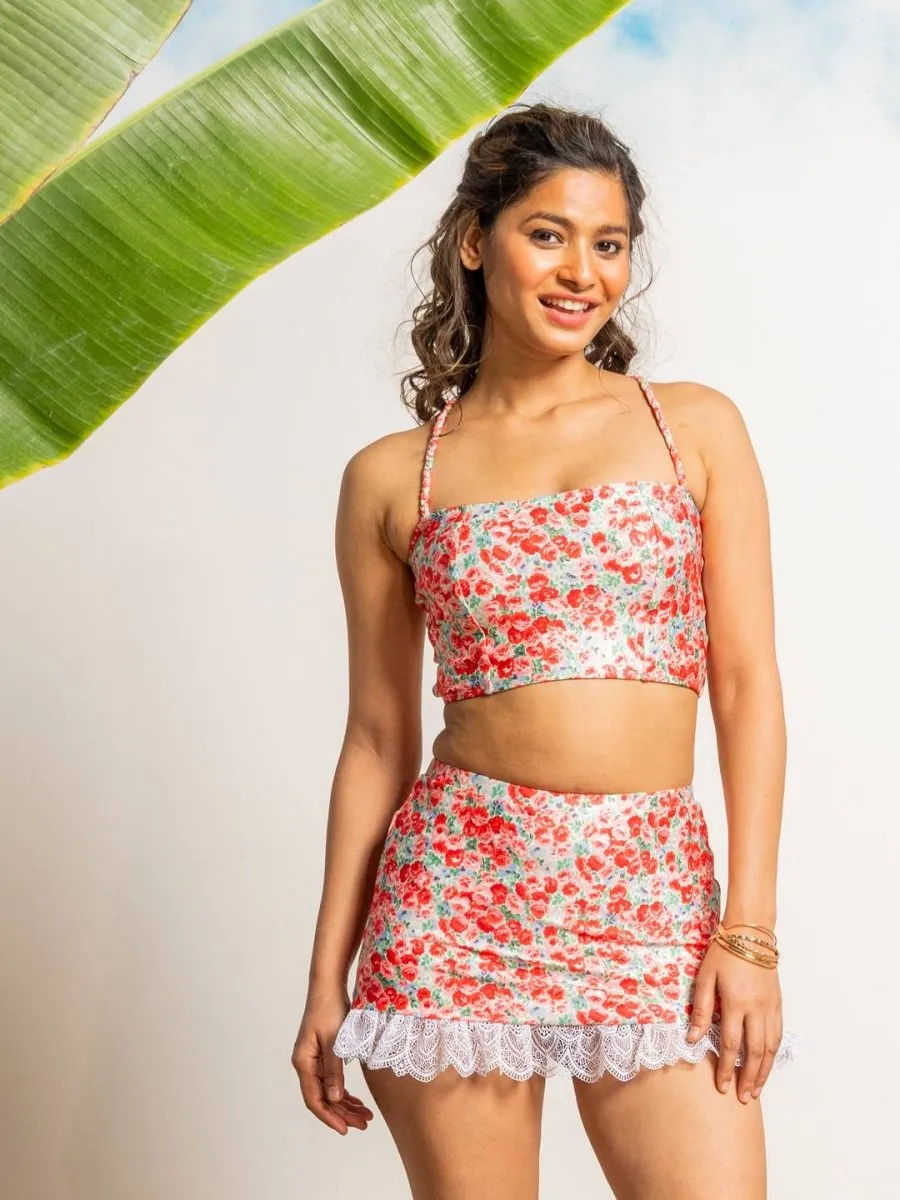 Summer Rush Floral Swim Set