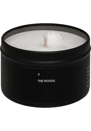 The Woods | MINI BLACK TRAVEL CANDLE