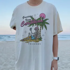 Tropical Elegant Beach T-Shirt