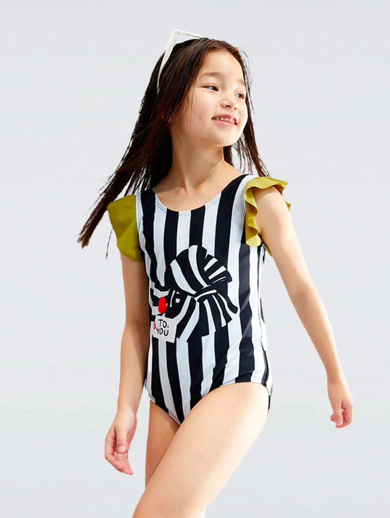 UPF 50  Gummy One-Piece Swimsuit