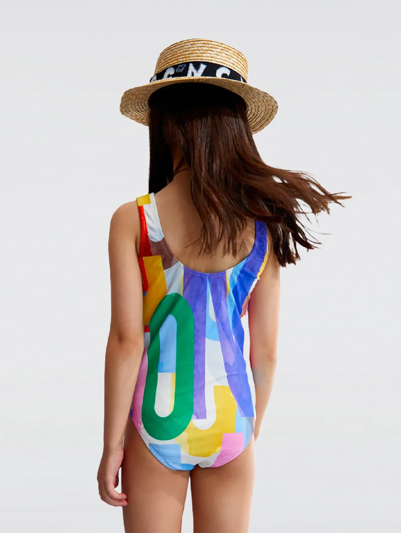 UPF 50  Gummy One-Piece Swimsuit