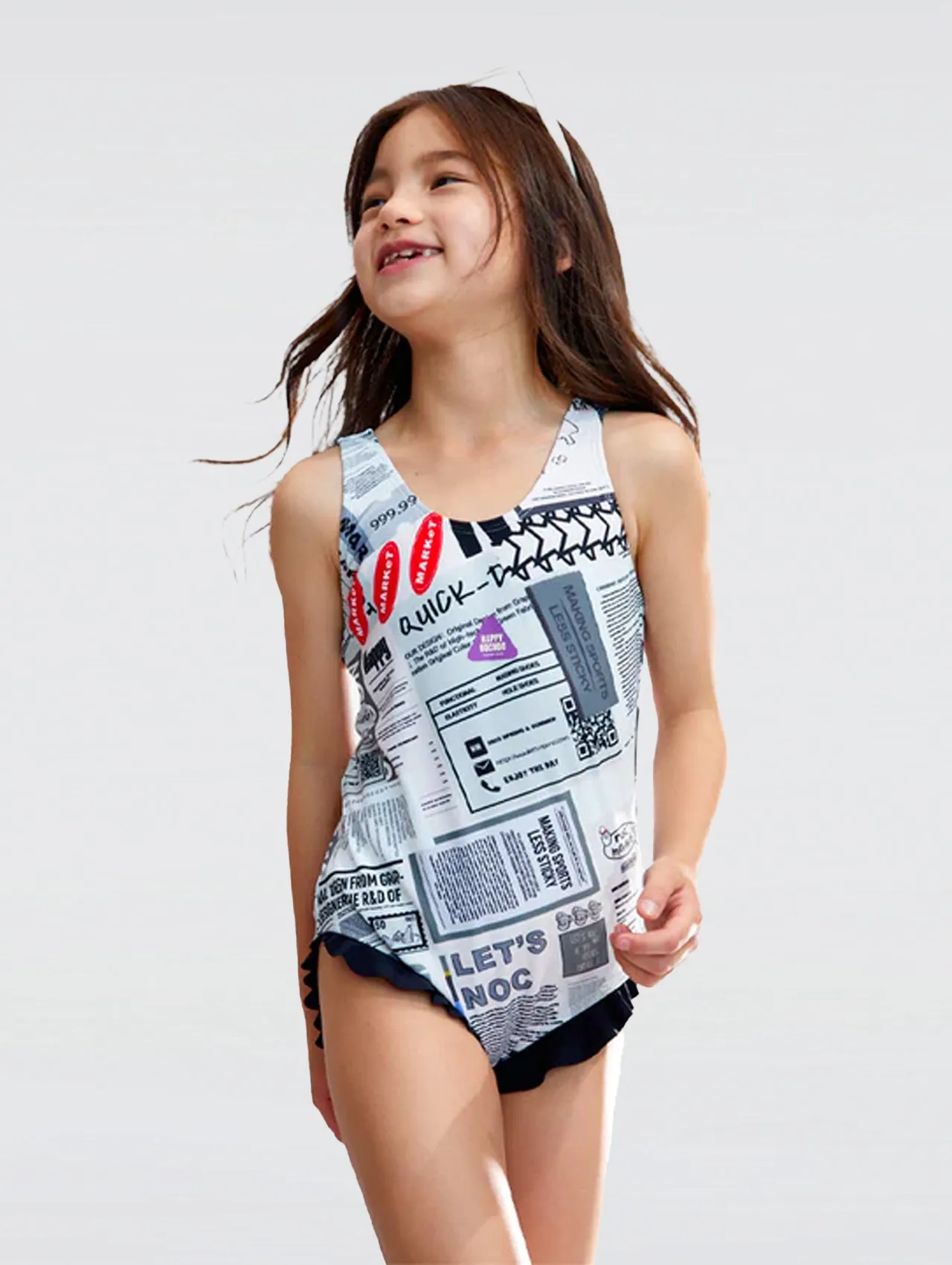 UPF 50  Gummy One-Piece Swimsuit