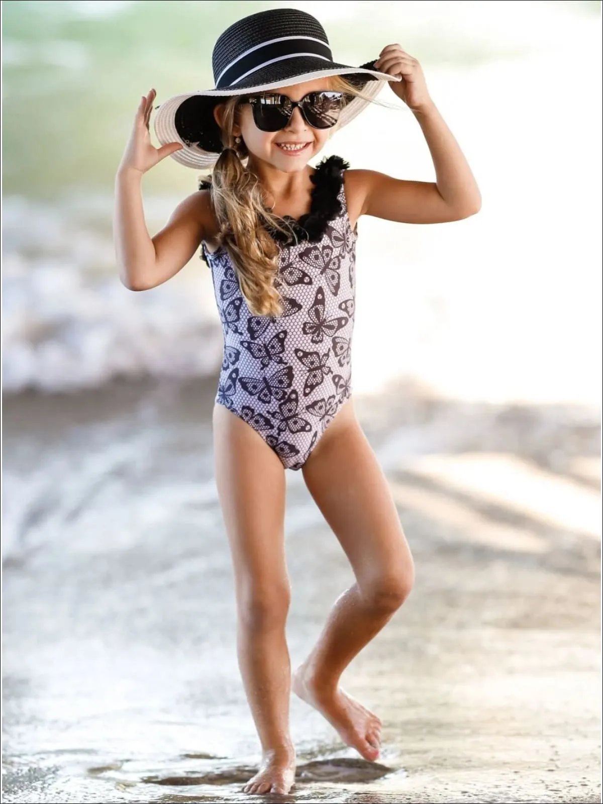 Vamos A La Playa One Piece Swimsuit