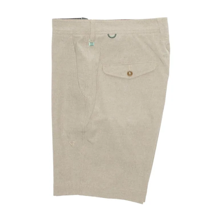 Vissla Canyons Hybrid 18.5" Shorts-Light Khaki 2