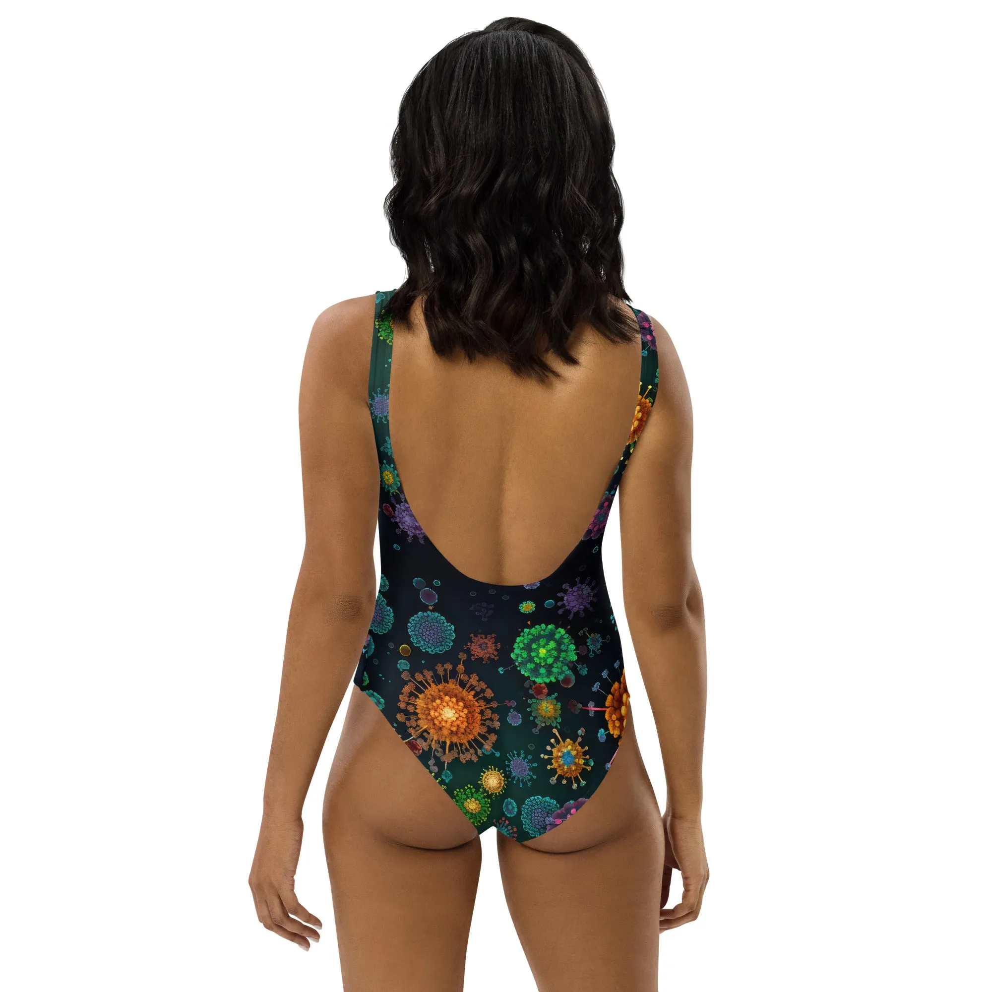 Woman Swimsuit Virus Rain