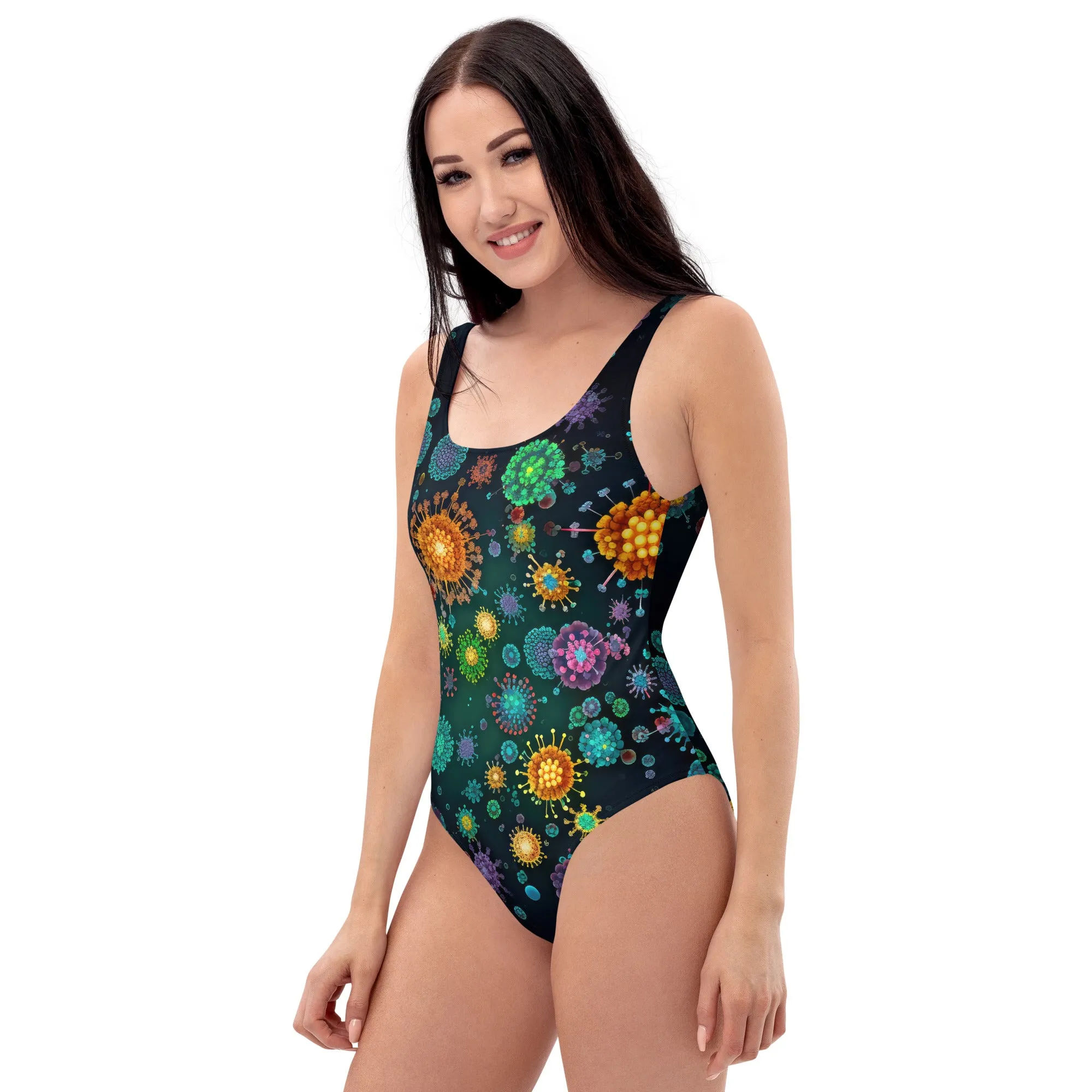 Woman Swimsuit Virus Rain