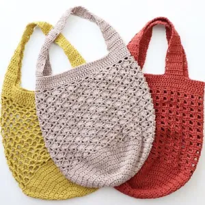 YYC Kit - Market Bags in KPC Gossyp DK Organic Cotton